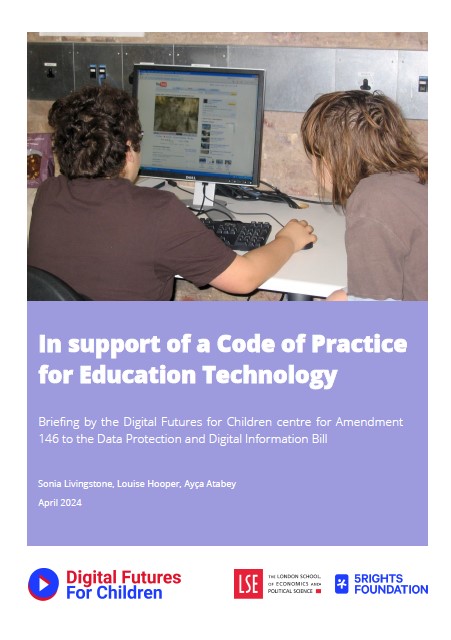 Code of practice for EdTech Cover